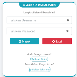Register PGRI Kab. Ciamis - Persatuan Guru Republik Indonesia Cabang Kab. Ciamis